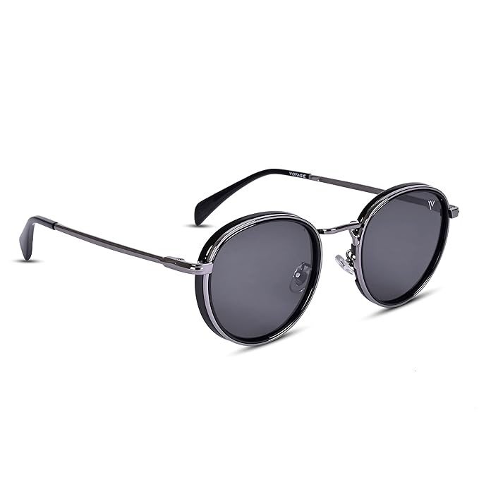 Voyage Round Polarized and UV Protected Sunglasses for Men & Women
