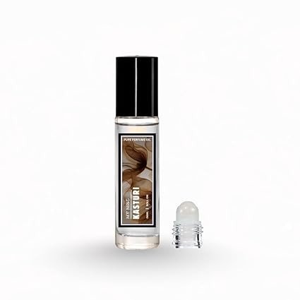 Kasturi Attar | Rich Traditional Aroma with Cultural Essence | Non-Alcoholic Long Lasting Attar for Men & Women | 6Ml