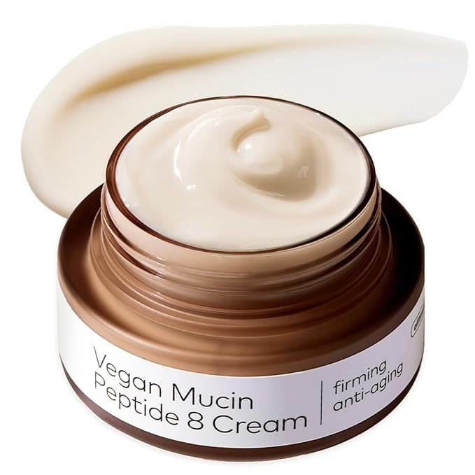 8 Peptide Moisturizer, Vegan Mucin for Nourishing & Firming, Anti Aging Moisturizing Cream