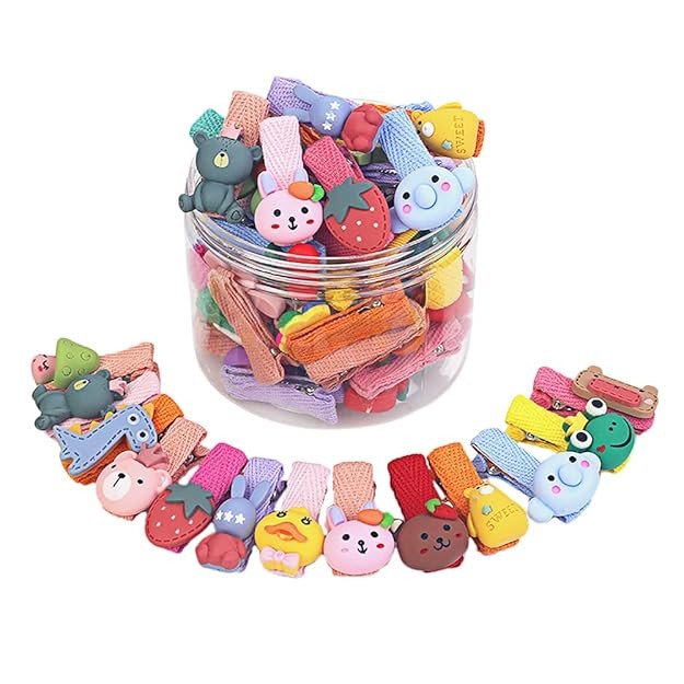 Shining Diva Fashion 26 Pcs Colorful Hair Accessories Hair Clips for Girls Kids Baby Girl