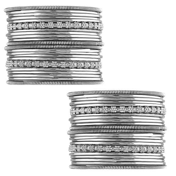 Peora Traditional Ethnic Bangle Set Gift for Women